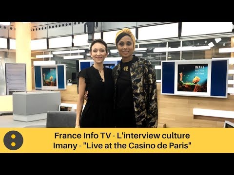 France Info, L'interview culture - Imany par Isabelle Layer