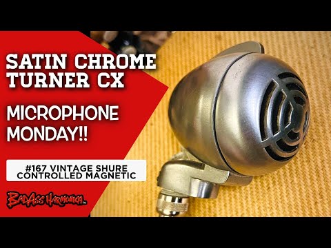 Best Blues Harmonica Microphones | Satin Chrome Turner Mic, Blues Jam Harp -  Microphone Monday 167