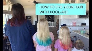 Kool Aid Hair Dye Tutorial