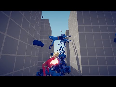 2 Super Boxers vs 200 Boxers Maze - TABS | Totally Accurate Battle Simulator #shorts