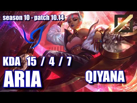 【韓国サーバー/GM/Doinb,Tian】CGA ARIA キヤナ(Qiyana) VS FPX DOINB アーゴット(Urgot) MID - Patch10.14 KR Ranked【LoL】