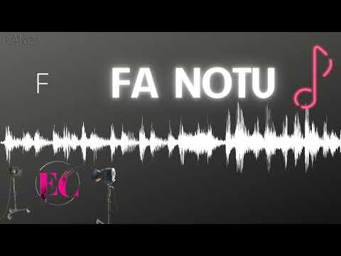 FA NOTU. PİANO NOTU FA (F)