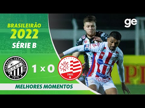 Gols e lances de Operário x Náutico