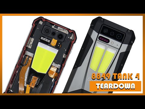 8849 Tank 4 Teardown Disassembly Phone Repair Video Review