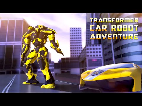 Flying Police Helicopter Car Transform Robot Game - Police Car Game - Android Gameplay #1