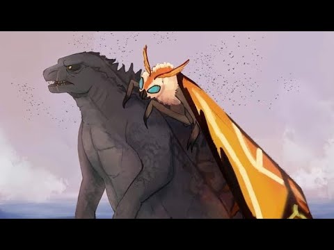 Mothra and Godzilla ll Sunny Thoughts