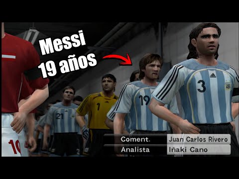 🤯 Y si ARGENTINA ganara el mundial del 2006 ? |  PES 6