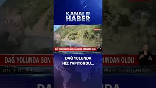 Dağ Yolunda Son Virajı Alamadı, Canından Oldu!