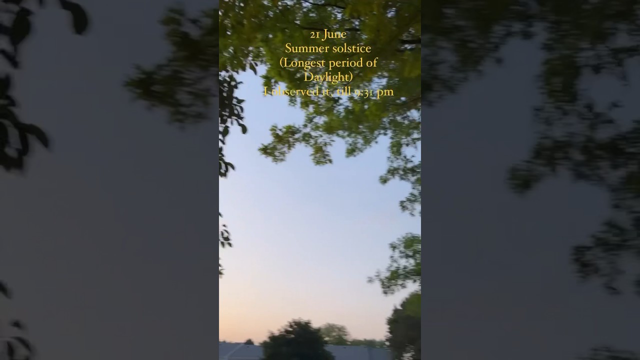 Observed in northern hemisphere #summer solstice #earth #nature #learning #geography 🌏💛 #shorts
