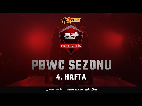 Hi2Games PBST 2018 PBWC Sezonu - Masters Lig 4. Hafta - Point Blank