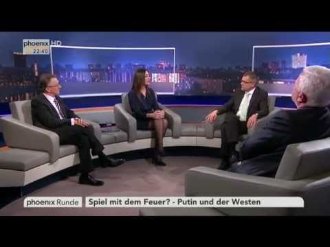 Spiel mit dem Feuer? Putin und der Westen - phoenix Runde vom 28.01.2015