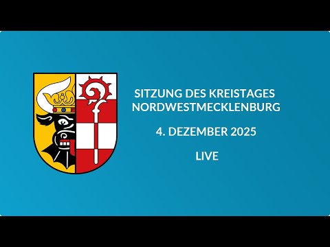 Die 9. öffentliche/nicht öffentliche Sitzung des Kreistages Nordwestmecklenburg
