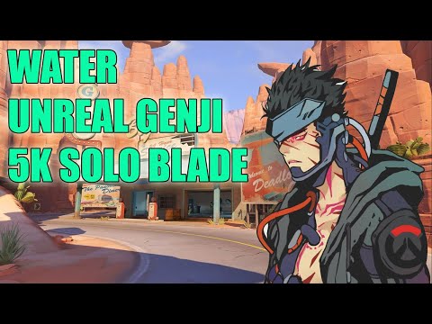 WATER UNREAL GENJI 5K POTG - GRAND MASTER OVERWATCH SEASON 23