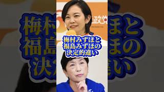 梅村みずほと福島みずほの違い #shorts #shortsfeed #政治 #政治ニュース #参政党 #梅村みずほ #神谷宗幣 #福島みずほ