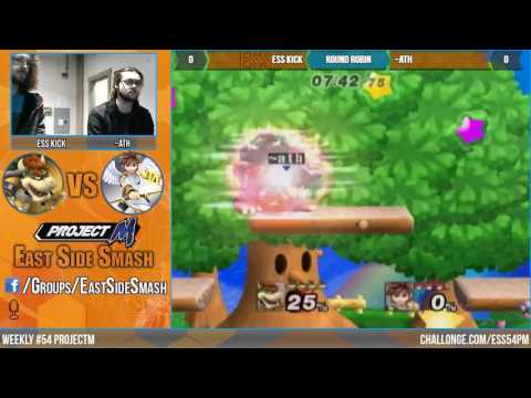 ESS Weekly #54: ESS | Kick (Bowser) Vs ~ath (Pit) - Round Robin - Project M