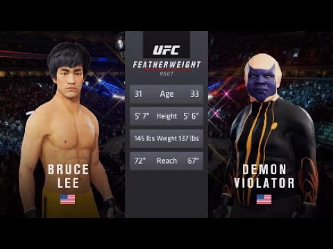 PS5 | Bruce Lee vs. Violator Spawn | EA Sports UFC 4