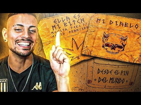 REACCIONANDO a DUKI - Mi Diablo & Ella es mi Bitch ft. Pekeño 77, Mesita, Franux BB, 44 Kid