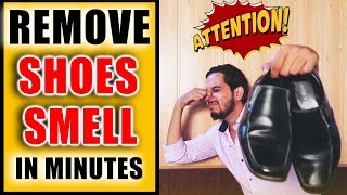 Remove SMELL from shoes Fast | SHOCKING RESULTS