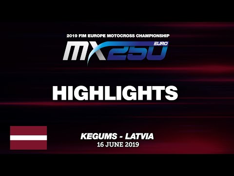 EMX250 Race 1 Highlights   Round of Latvia 2019 #motocross