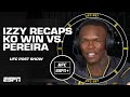 Israel Adesanya on UFC 287 win: I set the trap and Alex Pereira dove in | ESPN MMA