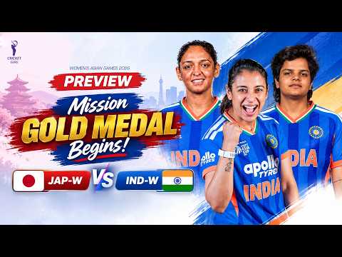 Japan vs India Women: GOLD MEDAL Journey Starts Now! Asian Games 2026