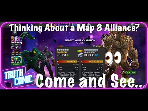 MCOC Throwback! AQ Map 8 Day 5 Full Run... For those questioning if they want to make the jump.