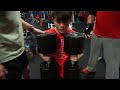 16 Year Old Dumbell Presses 150lbs Dumbells (INSANE)