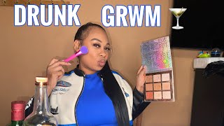 DRUNK GRWM 🍸| Q&A