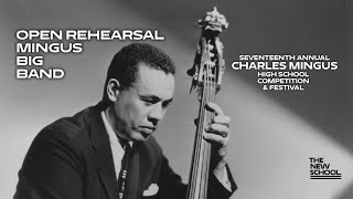 Mingus Big Band Open Rehearsal - 2025