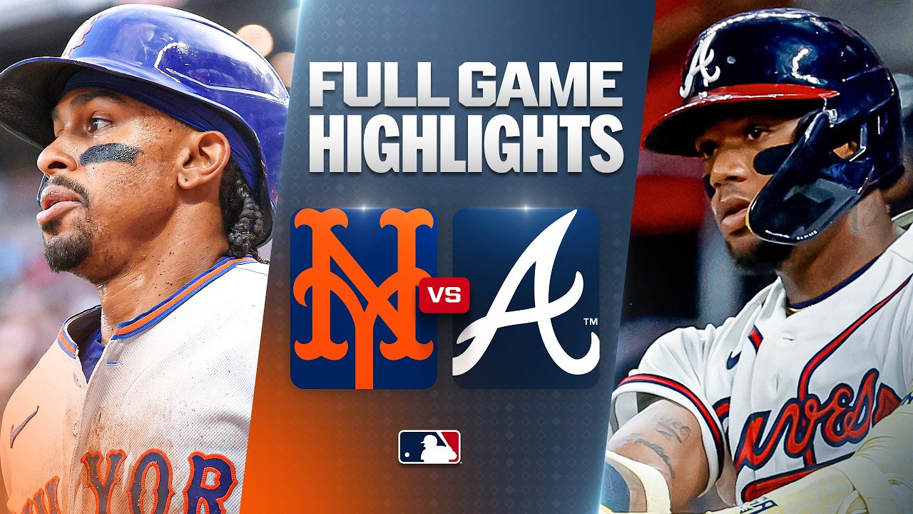 8월11일 뉴욕메츠 애틀란타 MLB 하이라이트