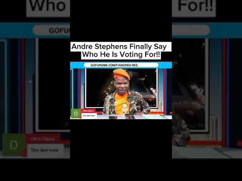 Who am I Voting For-Andre Stephens Tell's It All