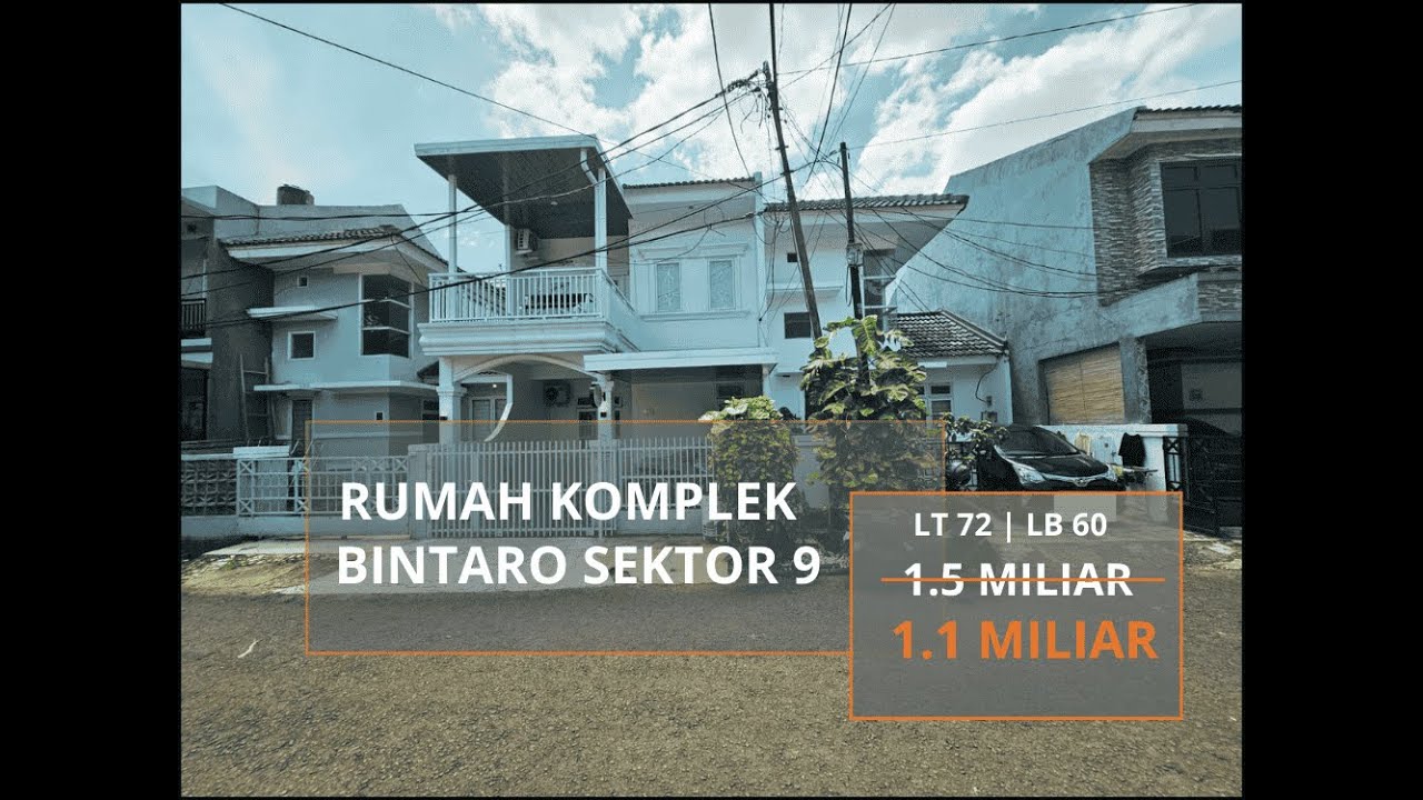 Affordable House Price Reduced in Complex Adjacent to Maleo Housing, Bintaro Jaya Sector 9, South Tangerang