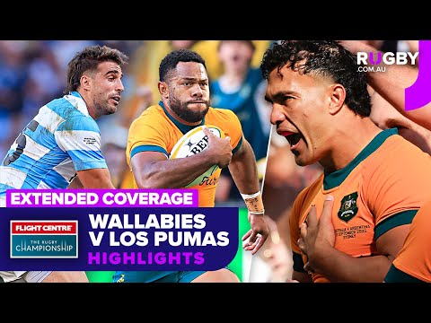 EXTENDED: Wallabies v Argentina | Round 4 | The Rugby Championship 2025