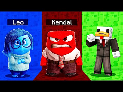 NASCONDINO CON KENDAL NEL MONDO DI INSIDE OUT 2 - MINECRAFT ITA