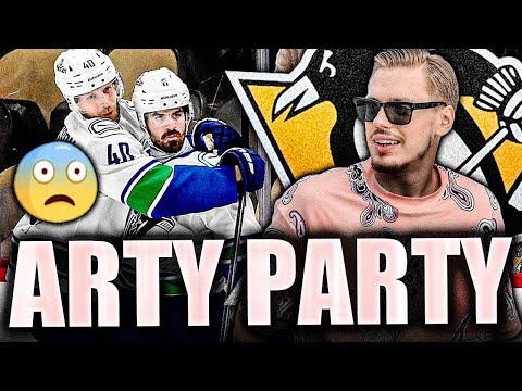 ARTURS SILOVS EMBARRASSES THE CANUCKS: DISASTER GAME VS THE PITTSBURGH PENGUINS