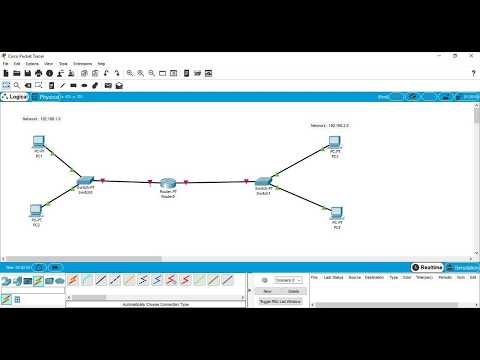 Cisco Packet Tracer: Sending Packets from one Network to Another & IP Configuration