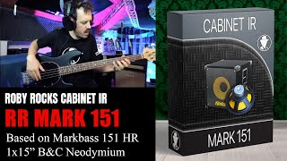 Video thumbnail for Impulse Response | Markbass Standard 151 HR 1x15 | IR RR MARK151 by Roby Rocks