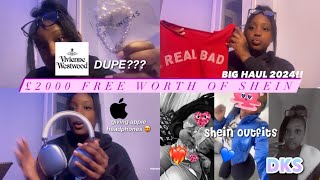how I won £2000+ of FREE SHEIN items // FREE SHEIN item haul