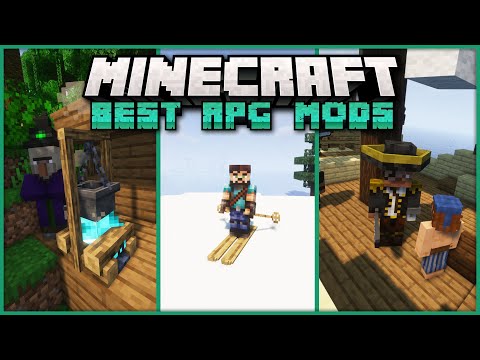 20 Awesome RPG & Adventure Mods for Minecraft Forge 1.18.1!