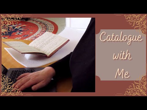 Catalogue with me! Victorian Calling Cards and Transcribing an 1887 Diary