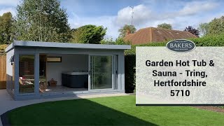 REF 5710 The ultimate garden spa, with hot tub and sauna in Hertfordshire