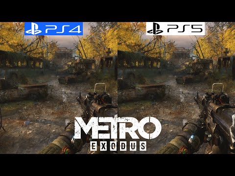 Metro Exodus PS4 vs PS5 - Graphics Comparison - Framerate - 4K - 60FPS - Loading Times