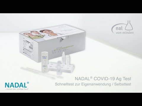 NADAL® COVID-19 Ag Test - Antigen Schnelltest / Selbsttest (Art.-Nr. 243117N-20, 243117N-05)
