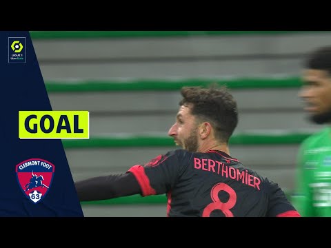 Goal Jason BERTHOMIER (64' - CF63) AS SAINT-ÉTIENNE - CLERMONT FOOT 63 (3-2) 21/22