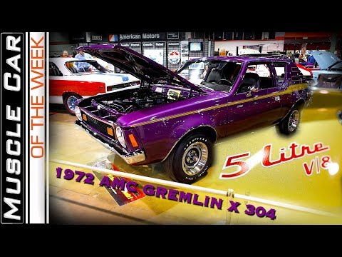 1972 AMC GREMLIN X 304 Muscle Car Of The Week Episode #285