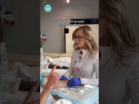 Legen Sie Ihrem ersten echten Patienten eine Infusion