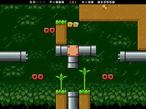 Super Mario Bros. X (SMBX2) Beta 5.2 Custom Level - Jumpin' Jungle
