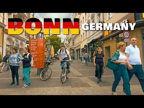 BONN 🇩🇪 GERMANY Former Capital of West Germany | Walking Tour 4K