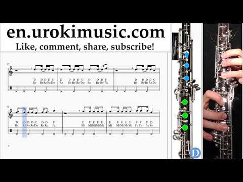 Oboe lessons Nicky Jam ft. Will Smith - Live It Up Sheet Music Tutorial um-ih352