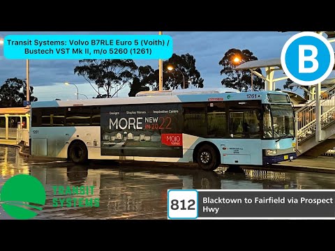 Transit Systems: Volvo B7RLE Euro 5 (Voith) / Bustech VST Mk II, m/o 5260 (1261)